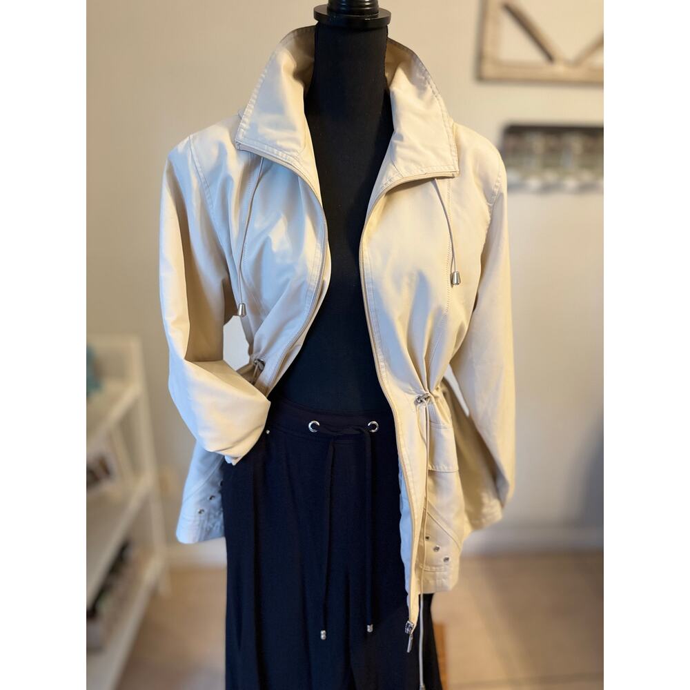 FRANZTEX VINTAGE Fall Hooded Light Weight Zip Up Jacket